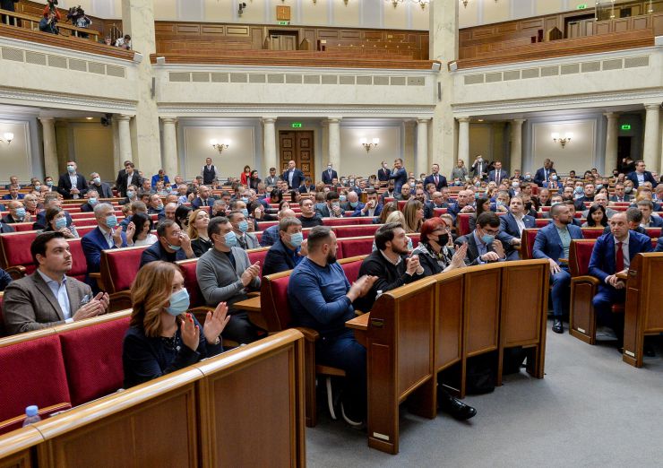 Пленарне засідання Верховної Ради України.
Олександра Корнієнка обрано Першим заступником Голови Верховної Ради України.
Голова Верховної Ради України Руслан Стефанчук відкрив пленарне засідання.
Головуючий поставив на голосування пропозицію про обрання Першого заступника Голови Верховної Ради України.
Кандидатуру народного депутата Олександра Корнієнка підтримали 256 парламентаріїв.
