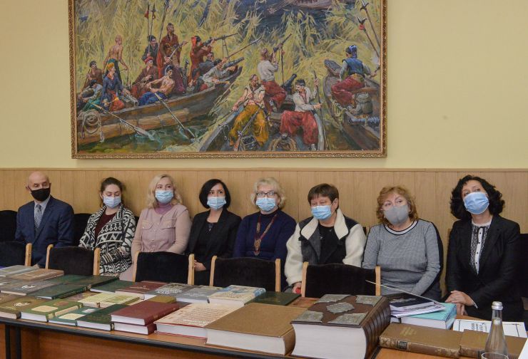 Зустріч Голови ВР України Руслана Стефанчука з провідними науковцями Інституту української мови НАН України