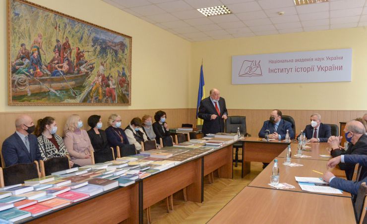 Зустріч Голови ВР України Руслана Стефанчука з провідними науковцями Інституту української мови НАН України