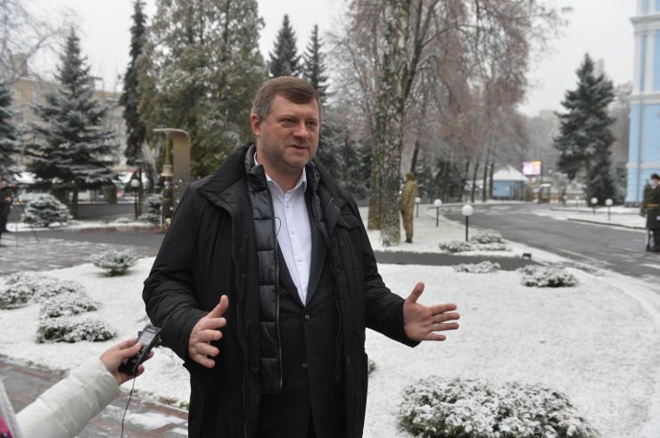 Перший заступник Голови Верховної Ради України Олександр Корнієнко  та народні депутати вшанували пам’ять загиблих за свободу України воїнів в День ЗСУ в Меморіальному комплексі в Міністерстві оборони