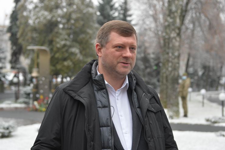 Перший заступник Голови Верховної Ради України Олександр Корнієнко  та народні депутати вшанували пам’ять загиблих за свободу України воїнів в День ЗСУ в Меморіальному комплексі в Міністерстві оборони