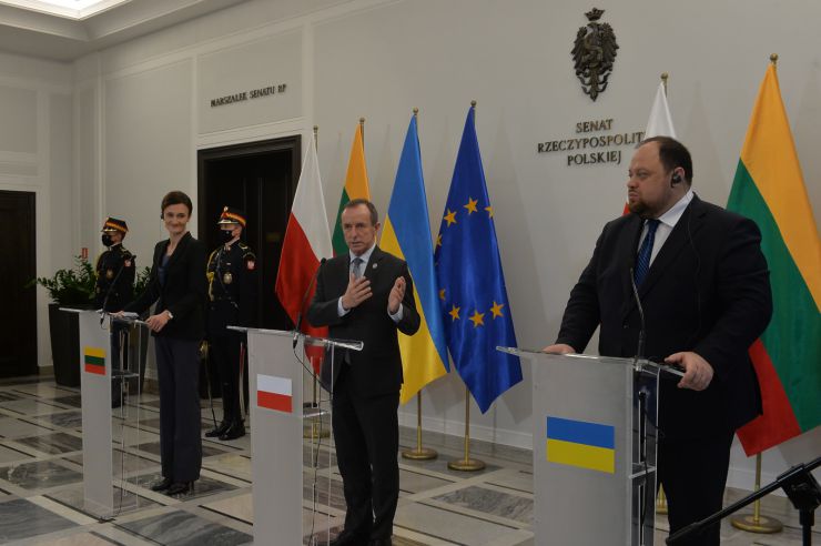 м. Варшава, Польща.
Робочий візит Голови Верховної Ради України Руслана Стефанчука до Республіки Польща з метою участі у XI Сесії Міжпарламентської Асамблеї Верховної Ради України, Сейму i Сенату Республіки Польща nа Сеймасу Литовської Республіки.
Продовження пленарної сесії Міжпарламентської асамблеї Верховної Ради України, Сейму і Сенату Республіки Польща та Сеймасу Литовської Республіки (зала пленарних засідань Сенату РП)
Підписання заключного документа (кабінет Маршалка Сенату РП) 
