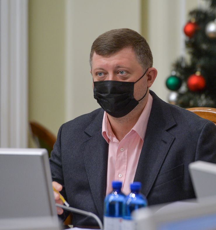 Засідання Погоджувальної ради у Верховній Раді України під головуванням  Голови Верховної Ради України Руслана Стефанчука. Олександр Корнієнко 