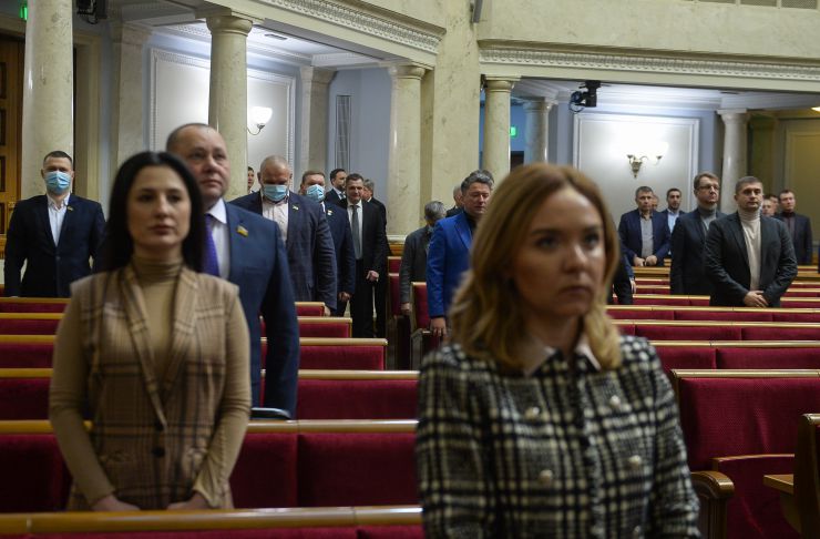 Пленарне засідання Верховної Ради України.

Голова Верховної Ради України Руслан Стефанчук відкрив пленарне засідання. 
Руслан Стефанчук зазначив, що сьогодні - День вшанування учасників ліквідації наслідків аварії на ЧАЕС.
Народні депутати хвилиною мовчання вшанували пам’ять загиблих ліквідаторів та жертв Чорнобильської трагедії.  

Прийнято Закон 