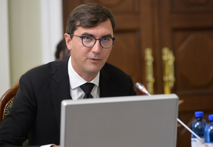 Засідання Погоджувальної ради депутатських фракцій(депутатських груп) під головуванням Голови Верховної Ради України Руслана Стефанчука. Андрій Мотовиловець