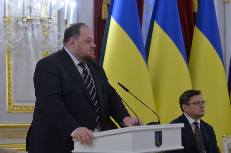 Зустріч Голови Верховної Ради України Руслана Стефанчука з керівниками дипломатичних представництв іноземних держав та міжнародних організацій, акредитованих в Україні