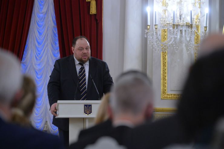 Зустріч Голови Верховної Ради України Руслана Стефанчука з керівниками дипломатичних представництв іноземних держав та міжнародних організацій, акредитованих в Україні