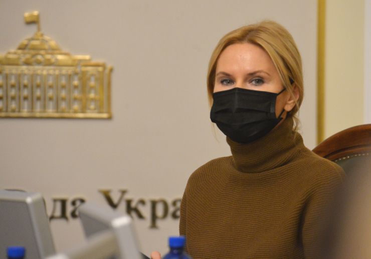 Засідання Погоджувальної ради депутатських фракцій (депутатських груп). Олена Кондратюк 