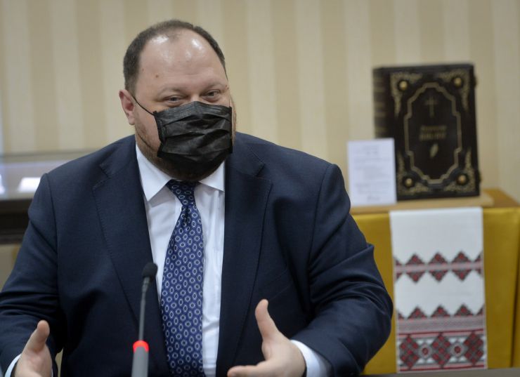Голова Верховної Ради Руслан Стефанчук та Перший заступник Голови парламенту Олександр Корнієнко зустрілися із представниками Всеукраїнської Ради Церков і релігійних організацій