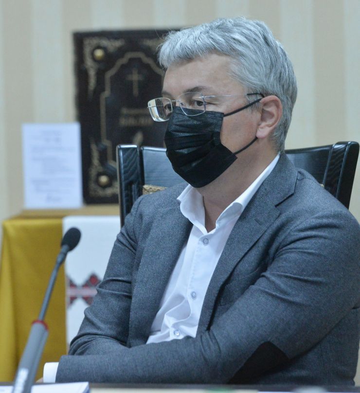 Голова Верховної Ради Руслан Стефанчук та Перший заступник Голови парламенту Олександр Корнієнко зустрілися із представниками Всеукраїнської Ради Церков і релігійних організацій