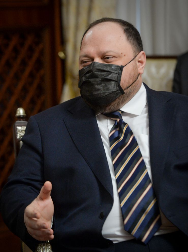 Зустріч Голови Верховної Ради України Руслана Стефанчука з Президентом Міжпарламентського Союзу Дуарте Пашеку