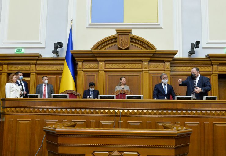 Зустріч Голови Верховної Ради України Руслана Стефанчука з Президентом Міжпарламентського Союзу Дуарте Пашеку