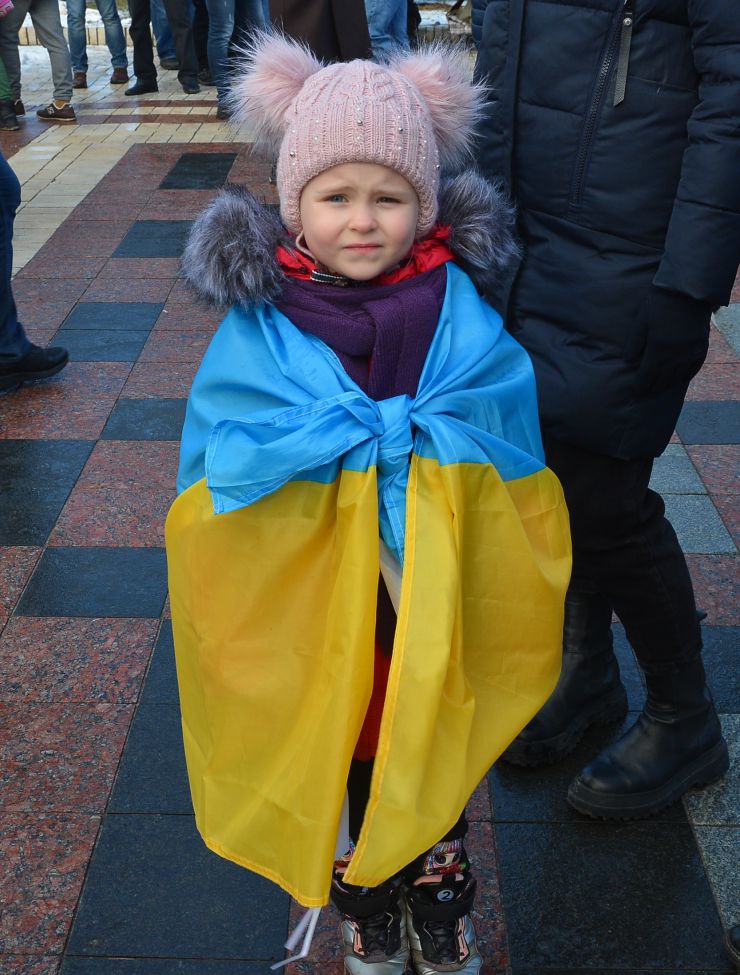 Марш Єдності за Україну в Києві.
 У Києві 12 лютого близько тисячі людей вийшли на Марш єдності за Україну на тлі загрози військового вторгнення Росії на українську територію. Учасники пройшли ходою від парку Шевченка до Майдану Незалежності. 
