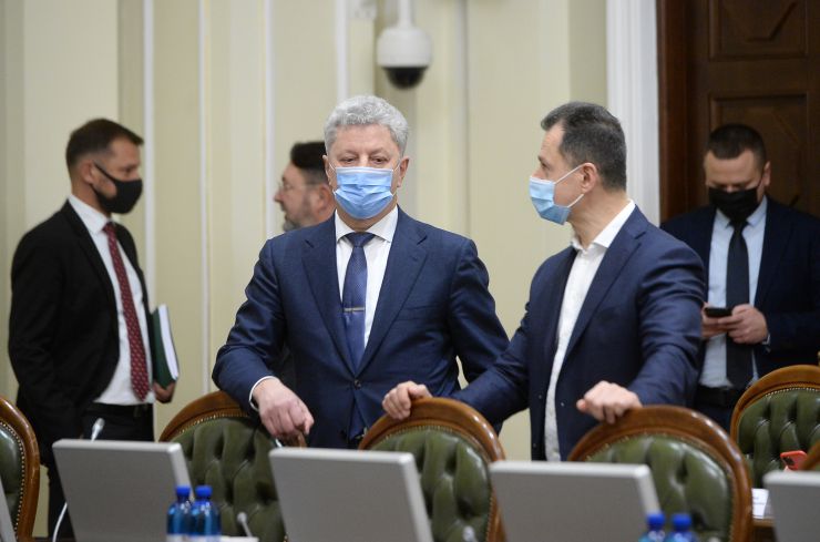 Засідання Погоджувальної ради депутатських фракцій (депутатських груп).

Голова Верховної Ради України Руслан Стефанчук, відкриваючи засідання Погоджувальної ради депутатських фракцій (депутатських груп), акцентував на безпековій ситуації в країні.
Бойко, Батенко

