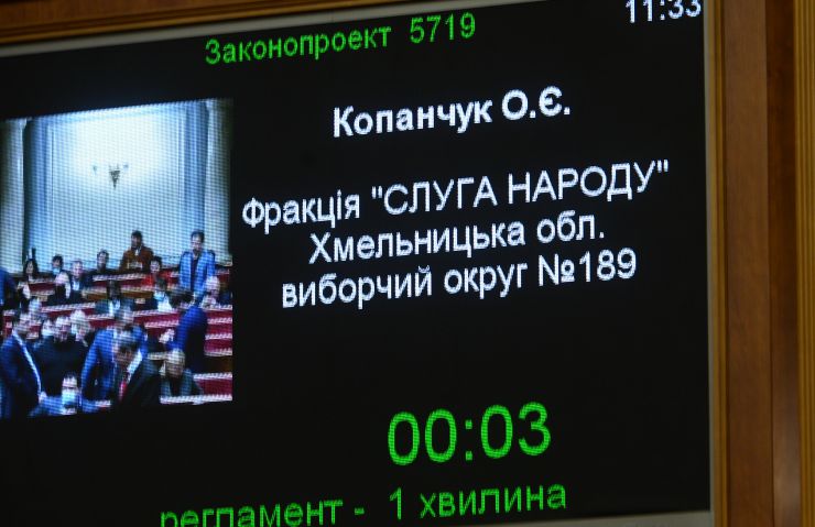 Пленарне засідання Верховної Ради України.
   
Голова Верховної Ради України Руслан Стефанчук відкрив пленарне засідання. 
Головуючий надав слово для виступів з оголошеннями, повідомленнями, пропозиціями представникам депутатських фракцій і груп.
Прийнято Закон 