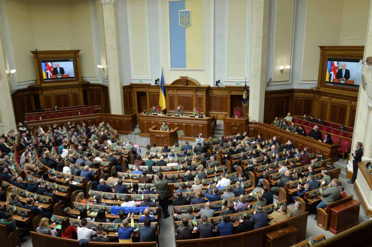 Прем’єр Великої Британії Боріс Джонсон звернувся до Верховної Ради України. Виступ відбувся у форматі відеозв’язку під час пленарного засідання 3 травня.