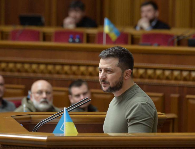 Прем’єр Великої Британії Боріс Джонсон звернувся до Верховної Ради України. Виступ відбувся у форматі відеозв’язку під час пленарного засідання 3 травня.