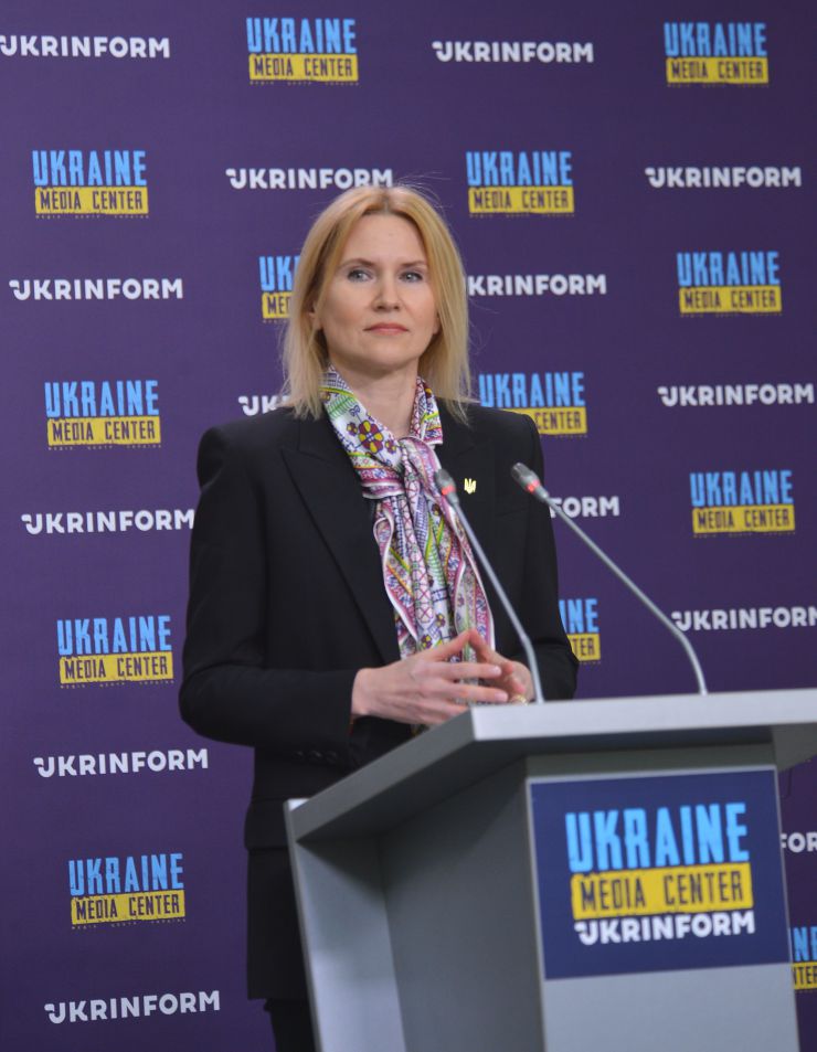 Під час прес-конференції в Українському національному інформаційному агентстві «Укрінформ» Заступниця Голови Верховної Ради Олена Кондратюк підбила підсумки візиту та проінформувала про основні результати робочої поїздки у Литву, Латвію та Естонію. 