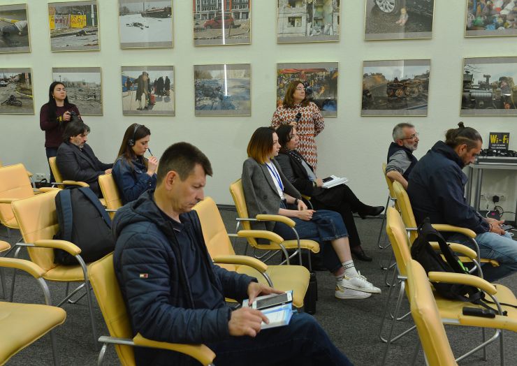 Під час прес-конференції в Українському національному інформаційному агентстві «Укрінформ» Заступниця Голови Верховної Ради Олена Кондратюк підбила підсумки візиту та проінформувала про основні результати робочої поїздки у Литву, Латвію та Естонію. 