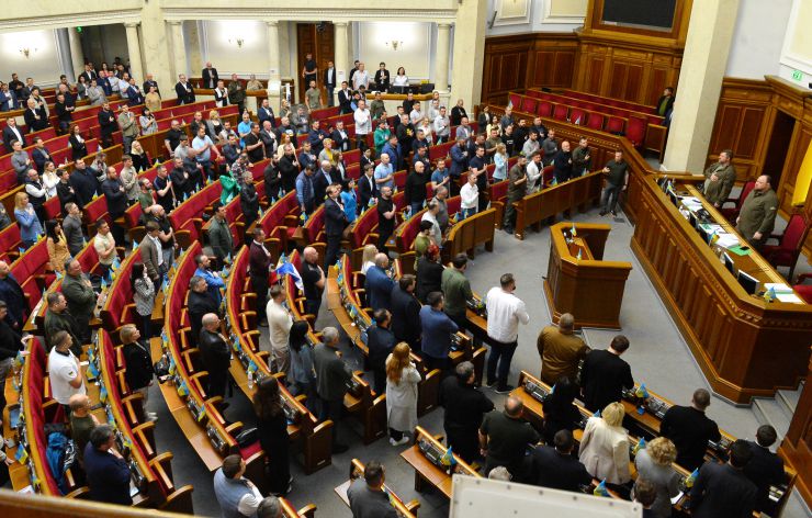 Пленарне засідання Верховної Ради України.

Президент Словаччини Зузана Чапутова виступила сьогодні у Верховній Раді.
