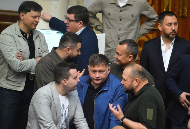 Пленарне засідання Верховної Ради України.

Президент Словаччини Зузана Чапутова виступила сьогодні у Верховній Раді.
