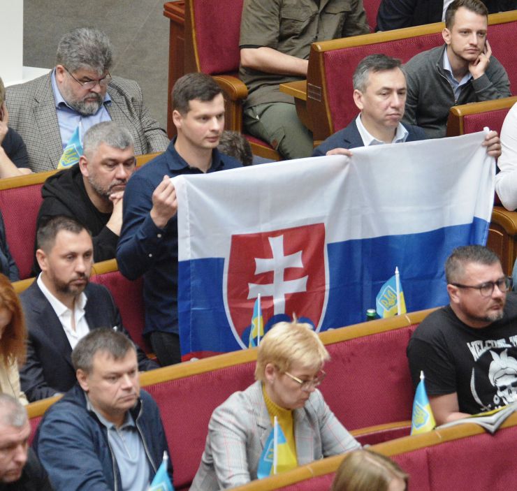 Пленарне засідання Верховної Ради України.

Президент Словаччини Зузана Чапутова виступила сьогодні у Верховній Раді.
