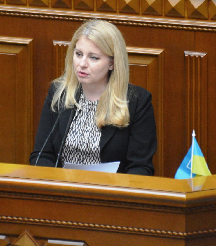 Пленарне засідання Верховної Ради України.

Президент Словаччини Зузана Чапутова виступила сьогодні у Верховній Раді.
