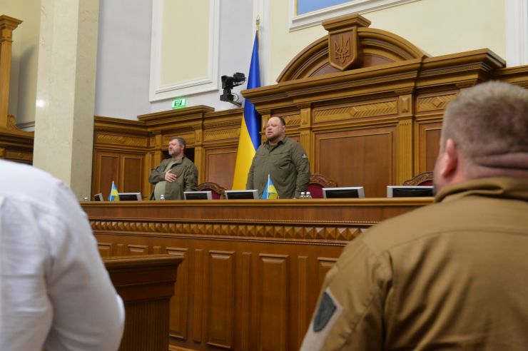 Пленарне засідання Верховної Ради України.

Президент Словаччини Зузана Чапутова виступила сьогодні у Верховній Раді.

Рада звільнила з посади омбудсмена Людмилу Денісову. Про це повідомив нардеп Ярослав Желєзняк. За проголосувало 234 депутати.
