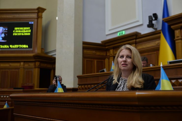 Пленарне засідання Верховної Ради України.

Президент Словаччини Зузана Чапутова виступила сьогодні у Верховній Раді.

Рада звільнила з посади омбудсмена Людмилу Денісову. Про це повідомив нардеп Ярослав Желєзняк. За проголосувало 234 депутати.
