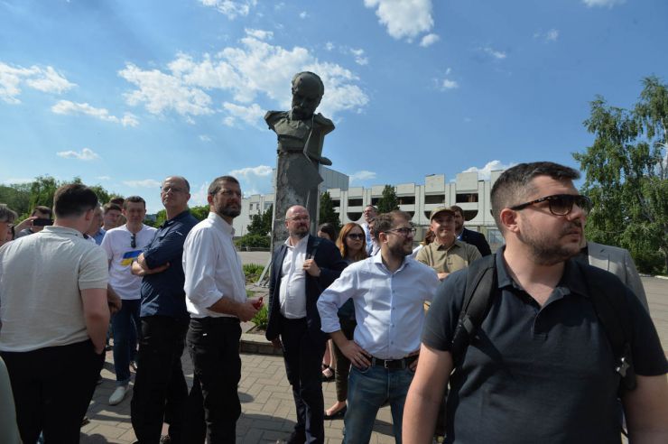 Делегація депутатів національних парламентів держав-членів ЄС «U4U» (United for Ukraine) здійснила візит до смт. Бородянка, м. Буча, Ірпінь Київської області
