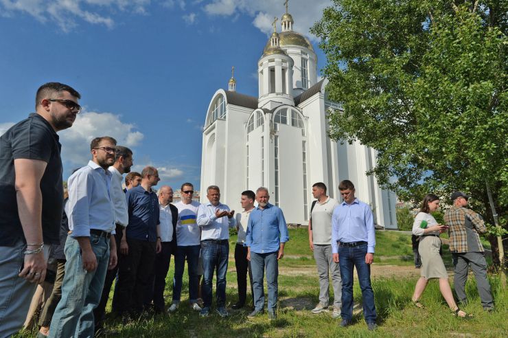 Делегація депутатів національних парламентів держав-членів ЄС «U4U» (United for Ukraine) здійснила візит до смт. Бородянка, м. Буча, Ірпінь Київської області