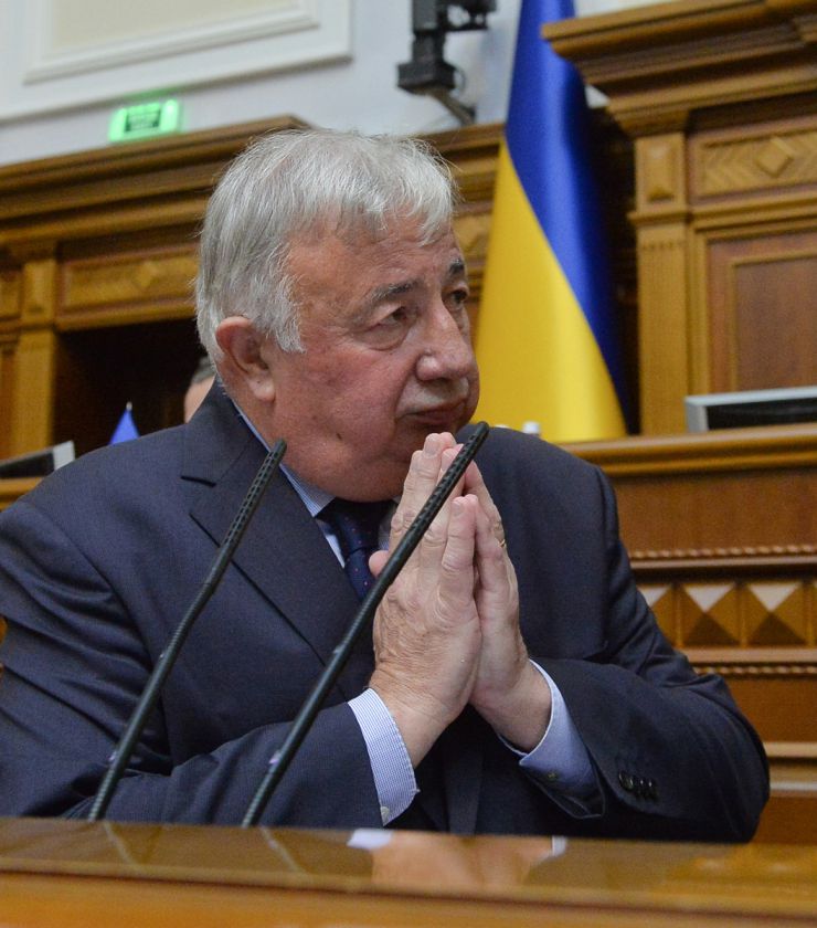 Засідання Верховної Ради України 9 липня. Голова Сенату Французької республіки Жерар Ларше виступив з промовою в українському парламенті.