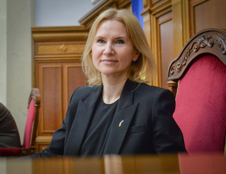 Засідання Верховної Ради України 9 липня. Голова Сенату Французької республіки Жерар Ларше виступив з промовою в українському парламенті.