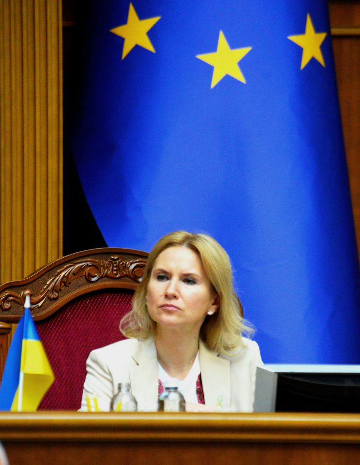 Пленарне засідання Верховної Ради України. Олена Кондратюк