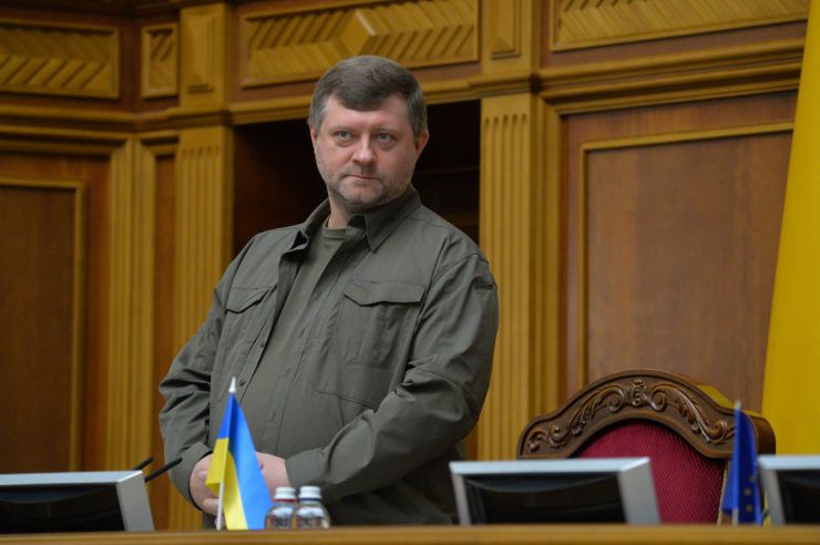 Пленарне засідання Верховної Ради України. 1-й заступник Голови ВР Олександр Корнієнко