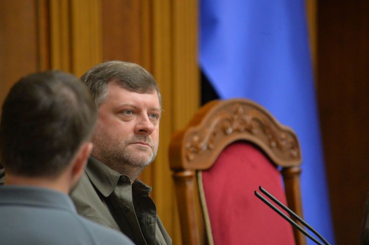 Пленарне засідання Верховної Ради України. 1-й заступник Голови ВР Олександр Корнієнко