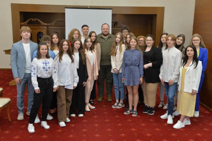 Відзначення 3-ї річниці діяльності Освітнього центру Верховної Ради України за участі Голови парламенту Руслана Стефанчука