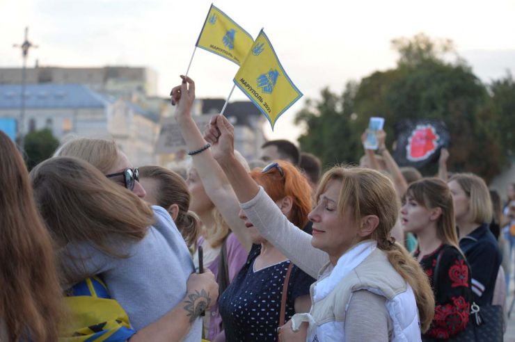 Родичі полонених бійців 