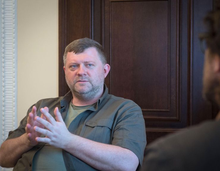 Перший заступник Голови Верховної Ради України Олександр Корнієнко провів робочу зустріч із Генеральним директором Rasmussen Global Фабрісом Потьє. 