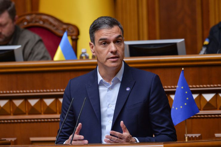 Виступ Прем'єр-міністра Королівства Іспанія Педро Санчеса у Верховній Раді України, 1 липня 2023 року
