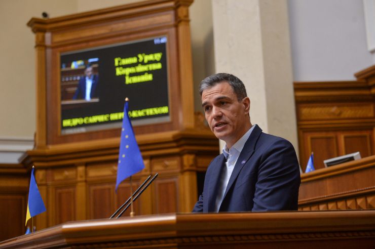 Виступ Прем'єр-міністра Королівства Іспанія Педро Санчеса у Верховній Раді України, 1 липня 2023 року