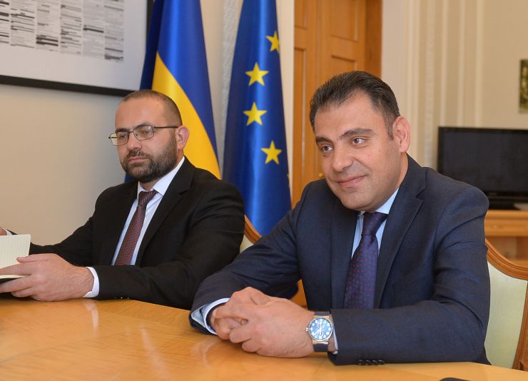 Робоча зустріч заступниці Голови ВРУ Олени Кондратюк з Надзвичайним і Повноважним Послом Азербайджанської Республіки в Україні Маралієвим Сермур Гурбал Оглу 