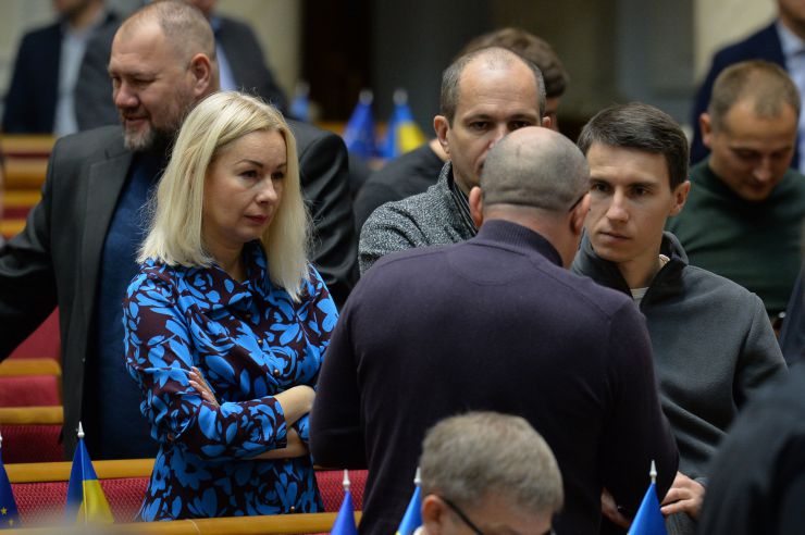 Пленарне засідання Верховної Ради України. Верховна Рада в першому читанні підтримала законопроєкт про заборону релігійних організацій, які повʼязані з рф.