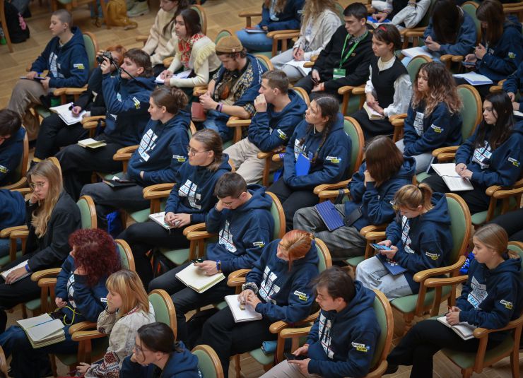 Перший заступник Голови Верховної Ради Олександр Корнієнко взяв участь у Форумі державотворення «Софія Київська» від Української академії лідерства.