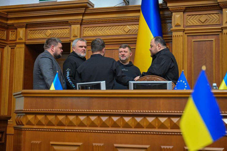 Пленарне засідання Верховної Ради України. Клочко, Корнієнко, Стефанчук