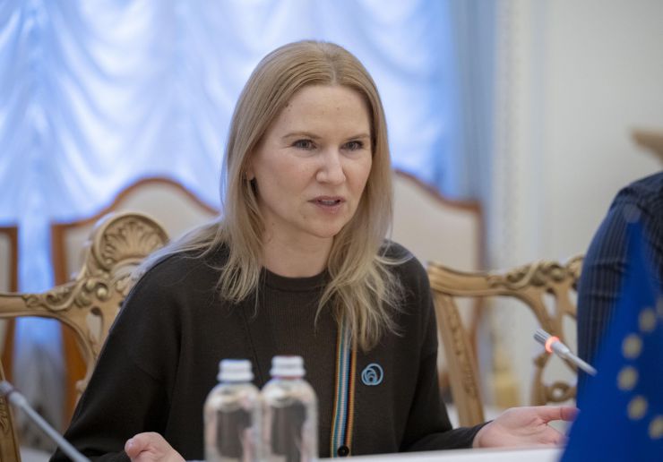 Віцеспікерка Олена Кондратюк зустрілася з Експрезидентом Європарламенту Петом Коксом