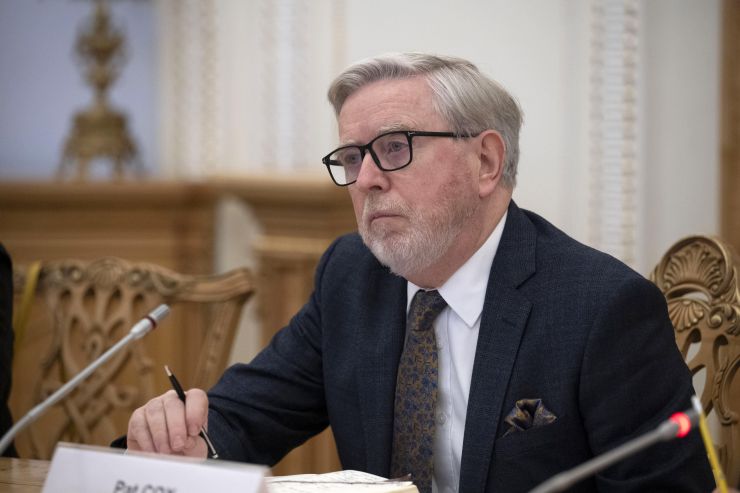 Віцеспікерка Олена Кондратюк зустрілася з Експрезидентом Європарламенту Петом Коксом