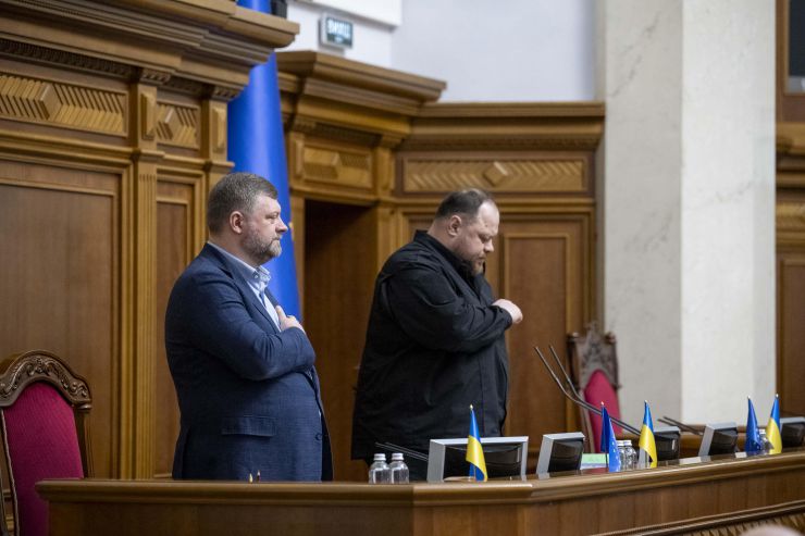 Пленарне засідання Верховної Ради України 
У Верховній Раді виступила Президентка Парламентської асамблеї ОБСЄ Піа Каума.
Верховна Рада підтримала законопроєкти про продовження загальної мобілізації та воєнного стану.
Виступ Голови Народних Зборів Республіки Болгарія Росена Желязкова. Корнієнко, Стефанчук

