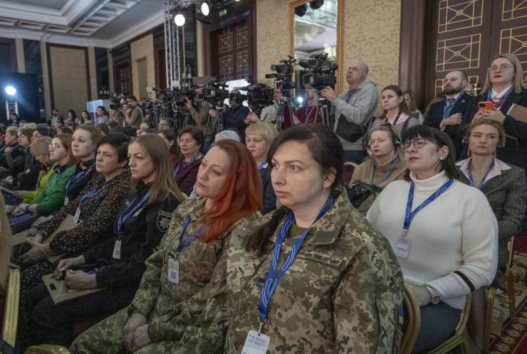 Заступниця Голови Верховної Ради України Олена Кондратюк взяла участь у міжнародній платформі «Відновлення прав постраждалих від сексуального насильства, пов’язаного з конфліктом: елемент миру та світової безпеки».