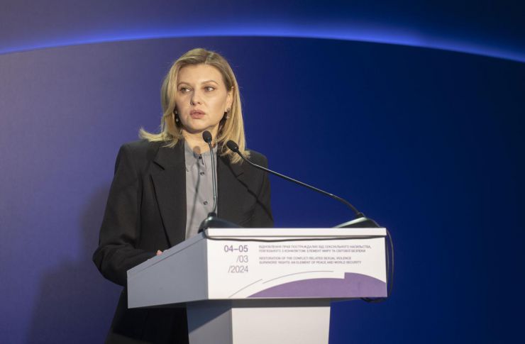 Заступниця Голови Верховної Ради України Олена Кондратюк взяла участь у міжнародній платформі «Відновлення прав постраждалих від сексуального насильства, пов’язаного з конфліктом: елемент миру та світової безпеки».
